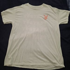 PLAYBOY White T-Shirt with Logo